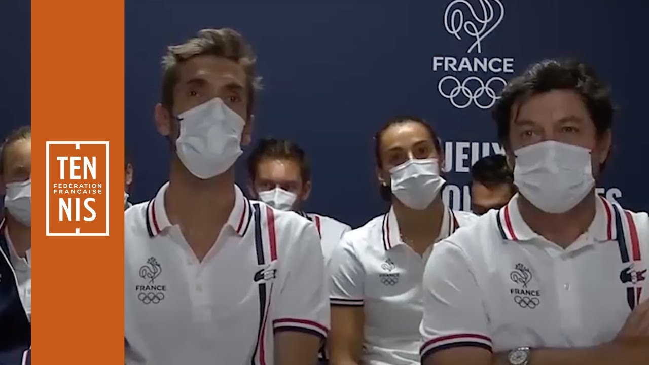 L'équipe de France à pied d’œuvre à Tokyo