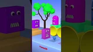 Cute Funny Cube Monsters 💖