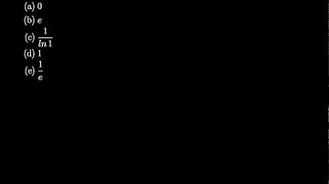 AP Calculus AB 1 Multiple Choice 14