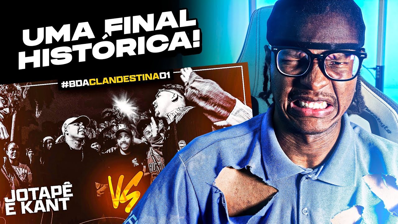 (PEGOU FOGO!) JOTAPÊ E KANT X SALVADOR E NAIA | React | FINAL | BDA CLANDESTINA 01 (DUPLA SORTEADA)
