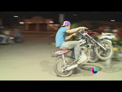 Carreras ilegales de motocicletas ponen de cabeza a Nicaragua