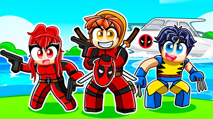 Having a DEADPOOL FAMILY in Roblox!