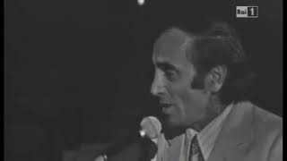 Charles Aznavour &quot;Dopo l&#39;amore&quot;