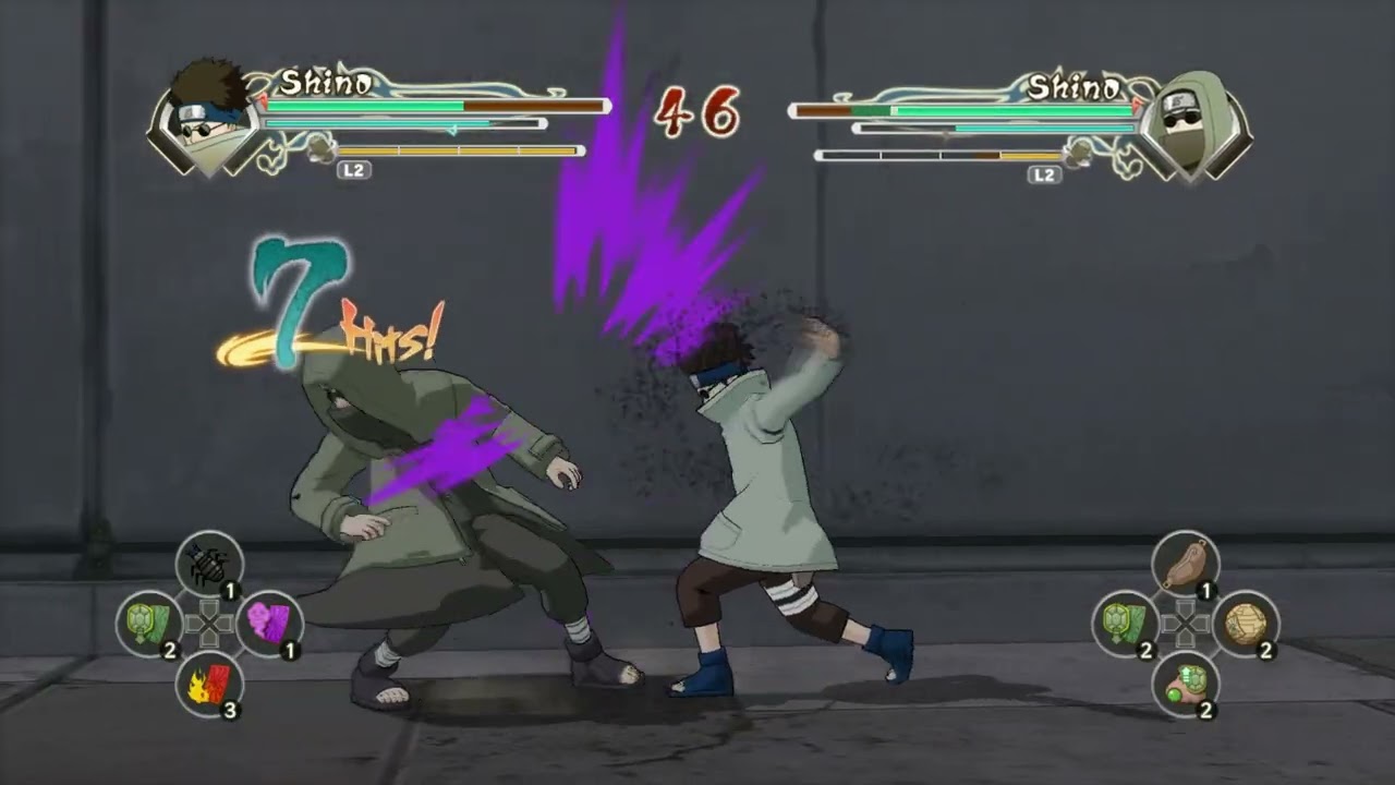 Shino (Part 1) vs Shino - Naruto Shippuden Ultimate Ninja Storm Generations