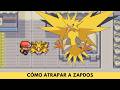 ✅ Cómo ATRAPAR a ZAPDOS en POKEMON ROJO FUEGO y VERDE HOJA | Guía Rápida y Sencilla