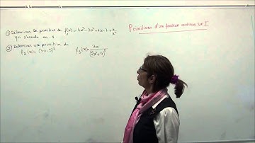 Math TS - Primitives A1