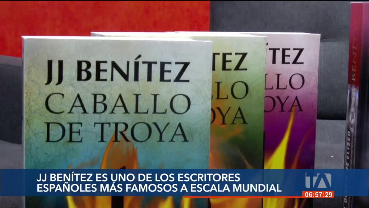 J. J . Benitez presentó en Ecuador el último libro de su saga ‘Caballo