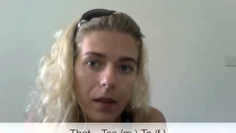 Lithuanian tutorial - Demonstrative Pronouns