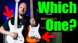 Squier Affinity Stratocaster vs Yamaha Pacifica 112 Battle of the Strats