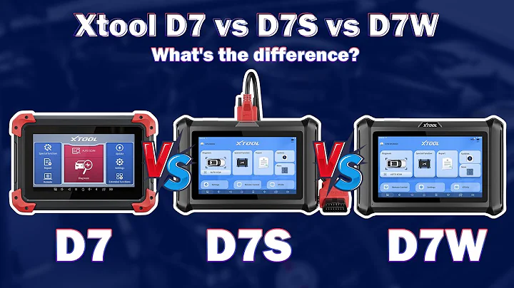 Xtool D7 vs D7S vs D7W: Exploring the Distinctions and Performance Comparison!