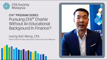 CFA® Program Series: Pursuing CFA® Charter Without An Educational Background in Finance?
