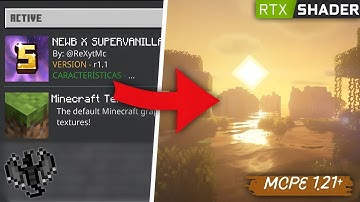 Best Shaders For MCPE 1.21+ 🔥| Newb x SuperVanilla Shader For Low End Devices 😍