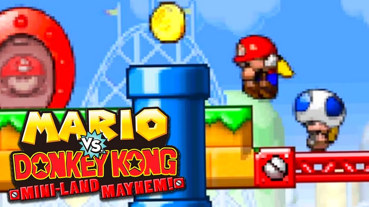 Je découvre Mario vs Donkey Kong Pagaille à Mini-Land - YouTube