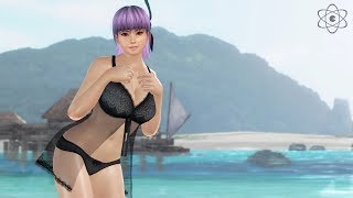 DOAX3 - Ayane Anemone Special: full relaxation gravures, pole dance & more