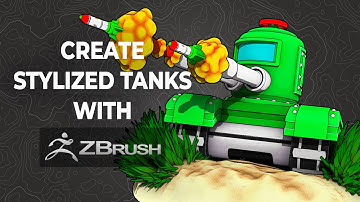 Create Stylized Tanks with ZBrush - ZModeler, Deformers, BPR Filters & More in Action!