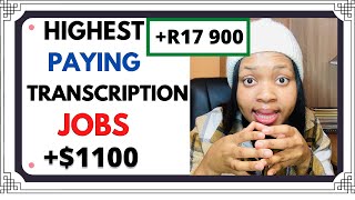 HIGHEST PAYING ONLINE TRANSCRIPTION JOBS