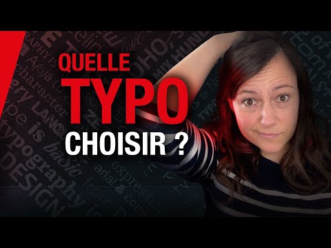 Vidéo: La typographie est-elle du graphisme ?