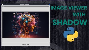 Build a Shadowed Image Viewer in Python with Tkinter | Step-by-Step Tutorial