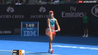 Angelique Kerber vs Annika Beck Highlights ᴴᴰ 2016