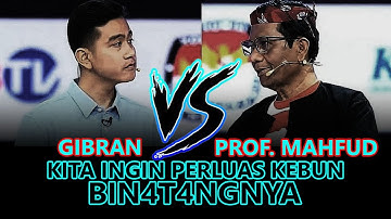 [FULL] Debat Gibran dan Mahfud MD soal Pajak