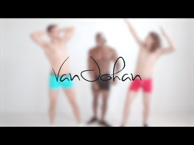 VanJohan Underwear // Light Blue + Black Waistband (S) video thumbnail