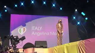 Angelina Mango - Fila Indiana LIVE from Eurovision village 2024!