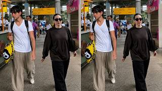 Karisma Kapoor's Son Kiaan Kapoor got angry😱with Karishma Kapoor and Refuses To Walk With Her!