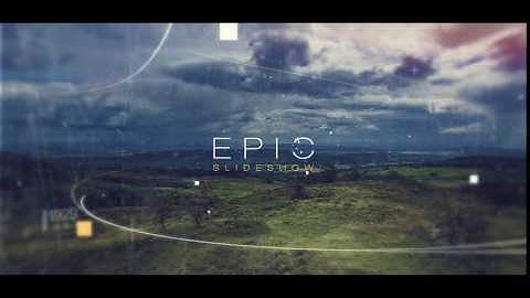 Epic Slideshow I Cinematic Opener After Effects Template