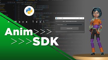 Anim to SDK Tool Demo | Python Script | Autodesk Maya | Saravanan Natarajan