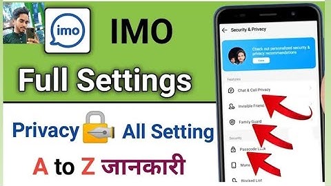 How To Turn Off Lock Screen Notifications on Imo |#shorts​ #youtubeshorts​ #viral​