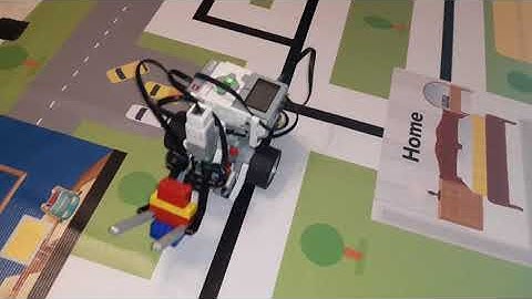 Tutorial 6(e) - Lego EV3 Grab and Lift and Line Following