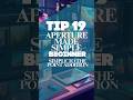 Tip19 of 365 tips &amp; tricks #Aperture Explained SIMPLE The Setting That Changes EVERYTHING #phototips