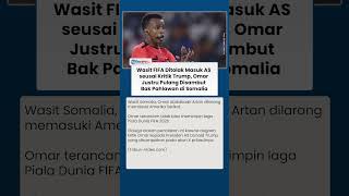 Polemik Piala Dunia 2026 Lagi! Wasit FIFA Kini Dilarang Masuk AS Gara gara Kritik Keras Donald Trump
