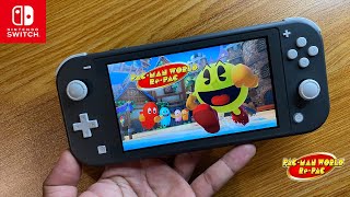 Pac-Man World Re-Pac Nintendo Switch Lite Gameplay