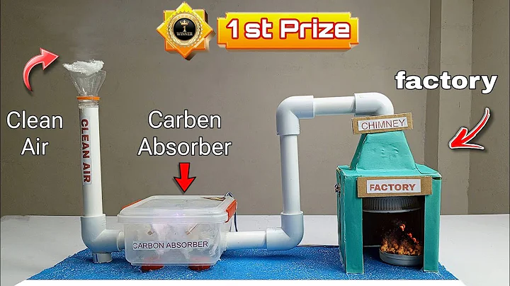 Unbelievable Science Project! 🏆 Carbon Purification Model for Factories 🌍