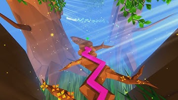 Dancing Line - The Alley (with PostProcessing)