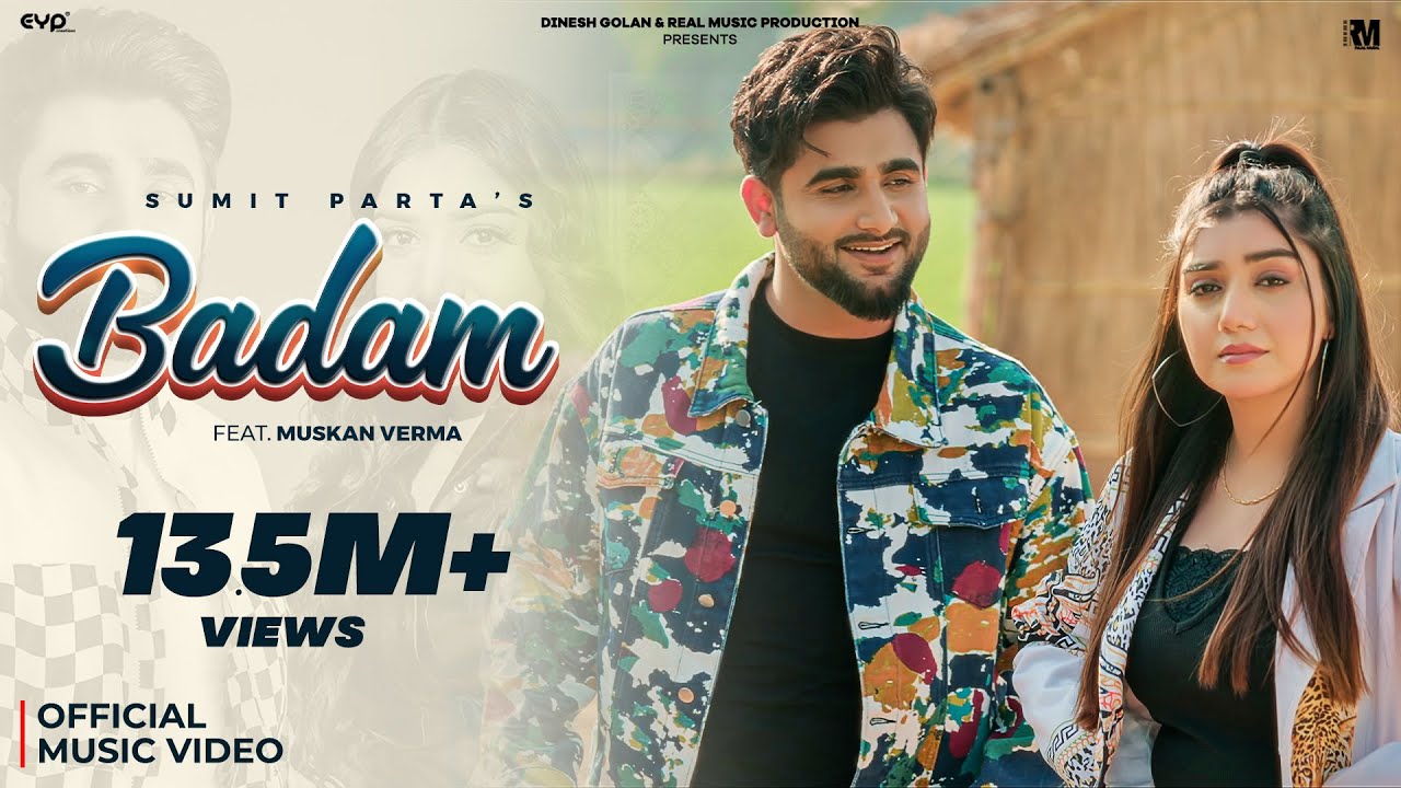 Badam Official Video   Sumit Parta Ft Muskan Verma  New Haryanvi Song