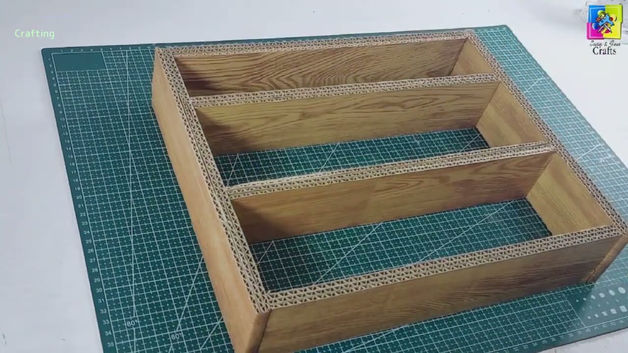 DIY Cardboard Drawer Organizer Practical and Stylish Storage Solution_R