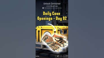 Daily CS2 Case Openings Until We Get A Gold Or Make A Giveaway - Day 92