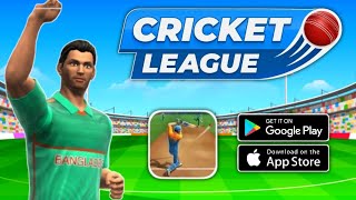 Cricket League For Android/iOS - Cricket Best Graphics Small Size Game - Low Device Playable screenshot 1
