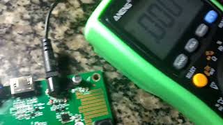 Conclusão do reparo da tv CCE LN24G