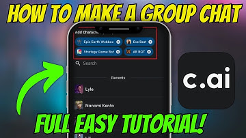 How to Make Character AI Group Chat (EASY TUTORIAL)