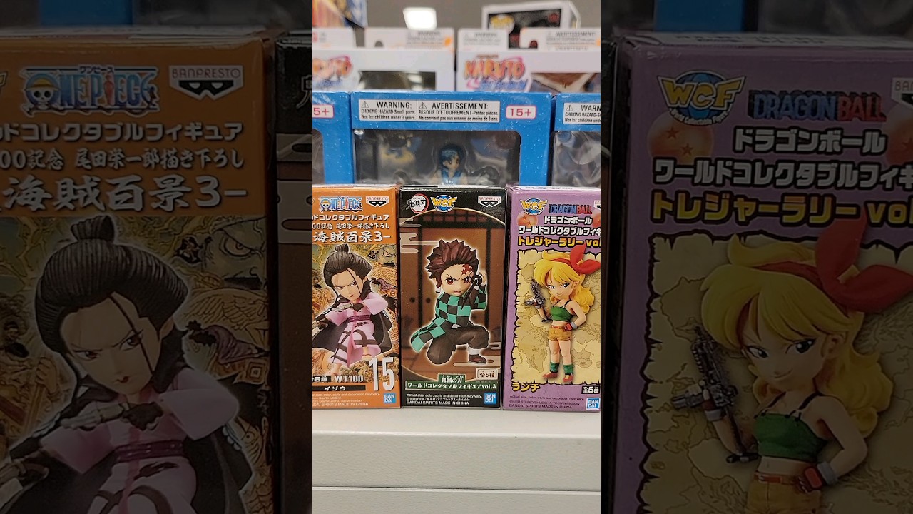 Banpresto WCF Demon Slayer Dragonball One Piece Figures At Ross Dress For Less 