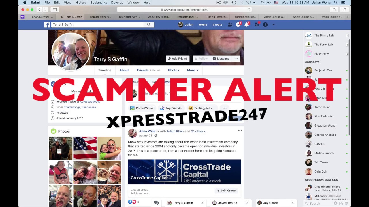 fake online investment site