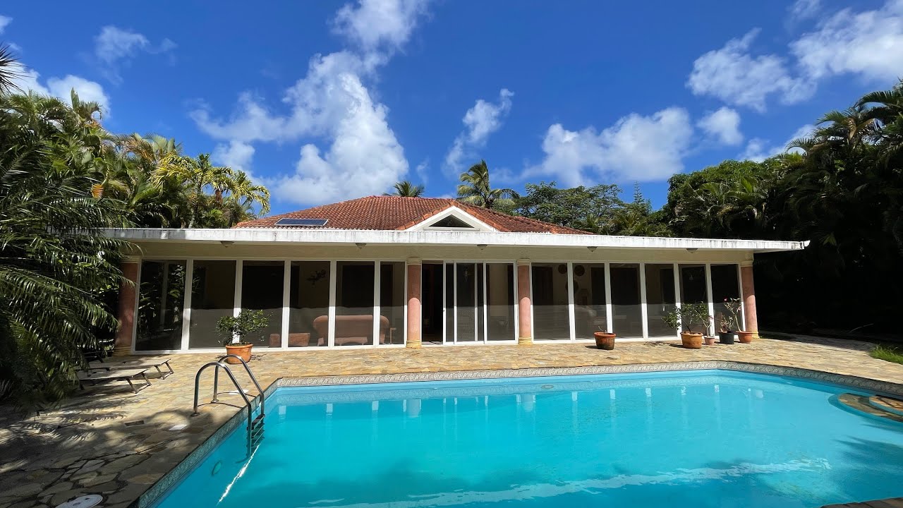 4 Bedroom House Perla Marina Cabarete Walk to Beach 🩴$415k REDUCED!! 