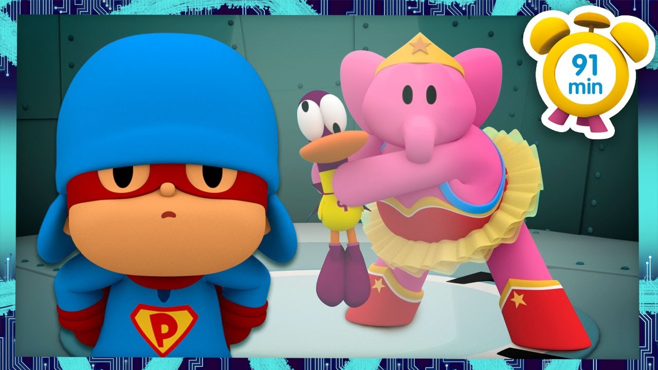 💪 POCOYO in ENGLISH - Heroes' Day [ 91 minutes ] | Full Episodes | VIDEOS  and CARTOONS for KIDS