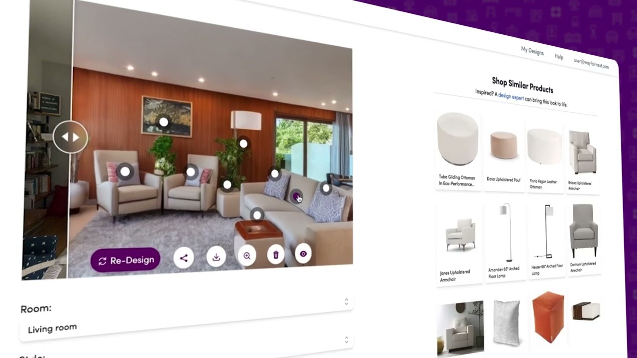 Wayfair Launches Generative AI App for Virtual Interior Decorating ...