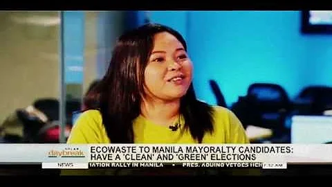 SOLAR DAYBREAK: Aileen Lucero, EcoWaste Coalition ...