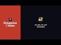 Delegation Chains — act, may_act, and Attenuation | Identity Expert