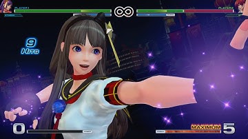 KOF XIV Athena Combo